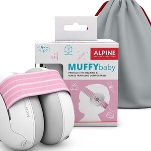 Alpine Muffy Baby Pink Ear Protection
